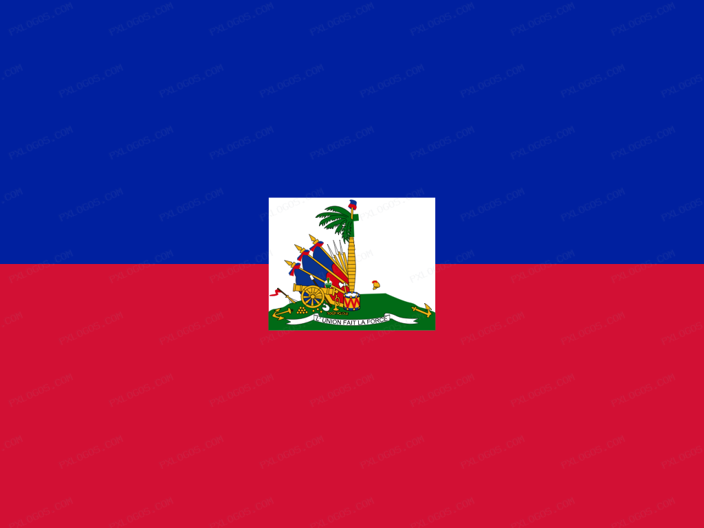 Flag Haiti Logo PNG with transparent background