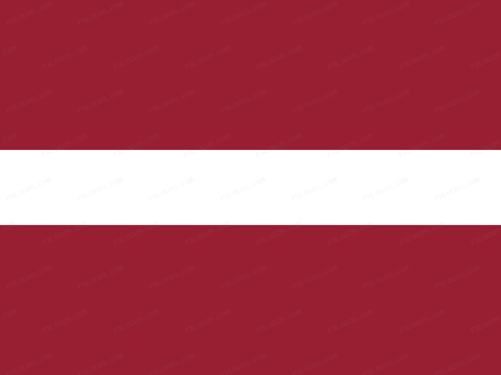 Flag Latvia Logo PNG with transparent background