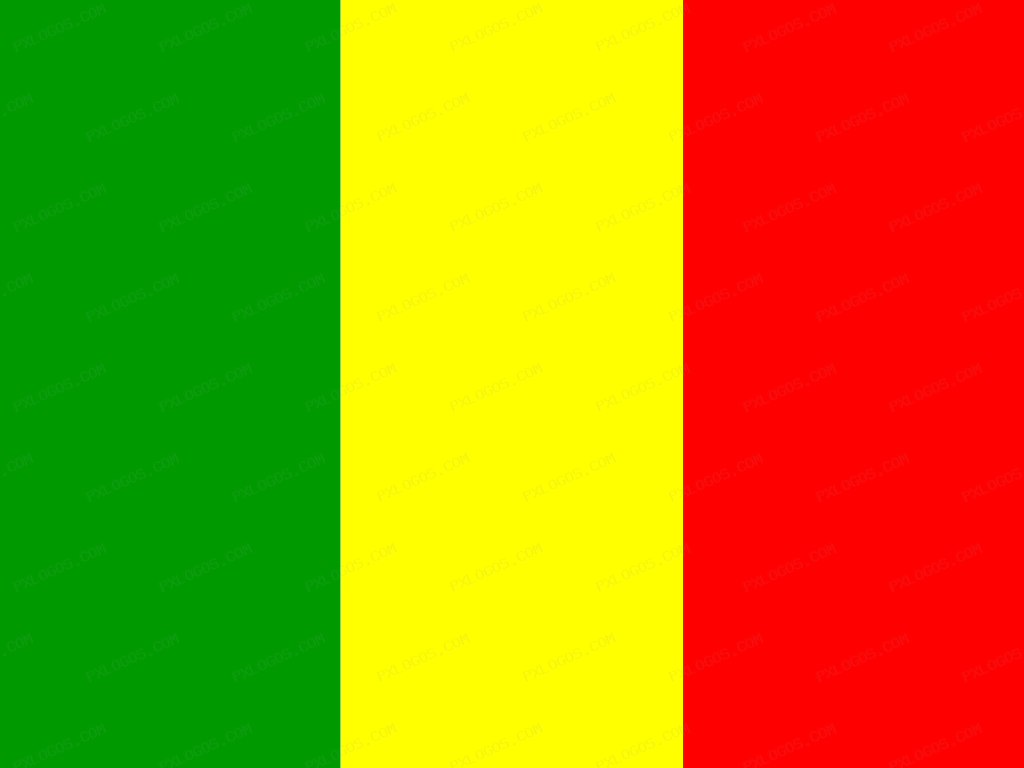 Flag Mali Logo PNG with transparent background