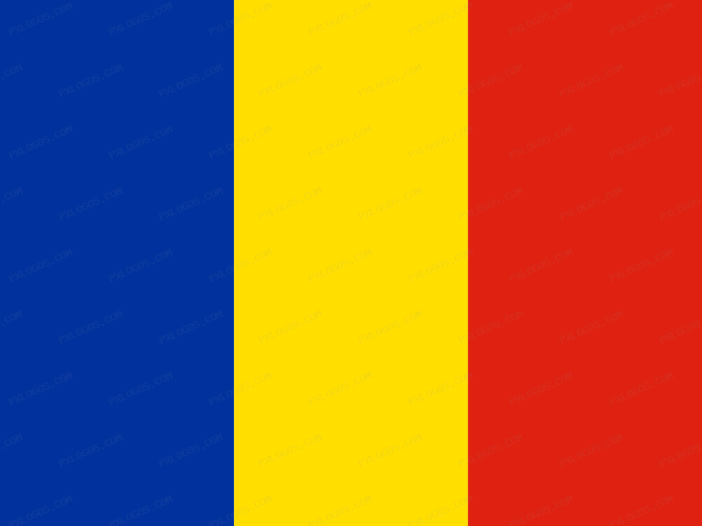 Flag Romania Logo PNG with transparent background