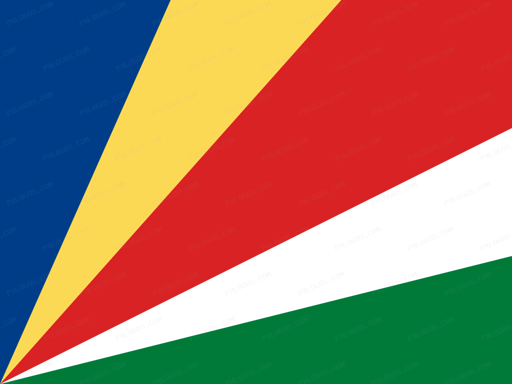 Flag Seychelles Logo PNG with transparent background