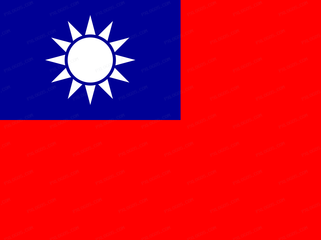 Flag Taiwan Logo PNG with transparent background