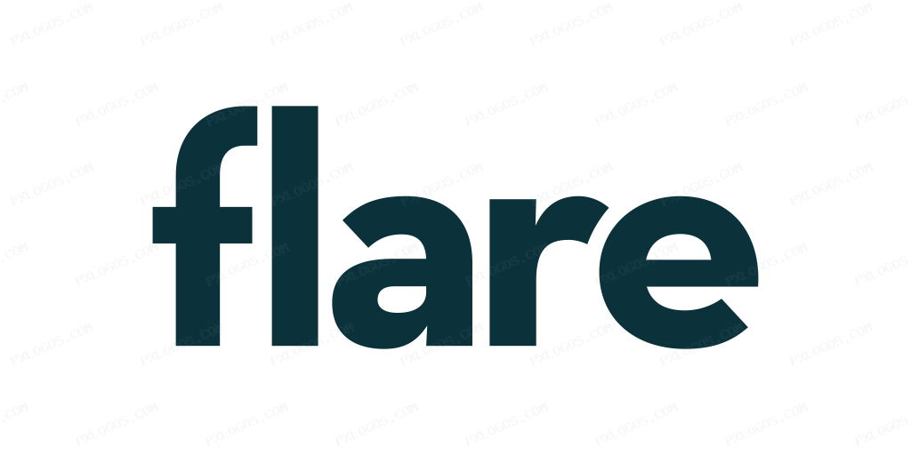Flarehr Wordmark Logo PNG with transparent background