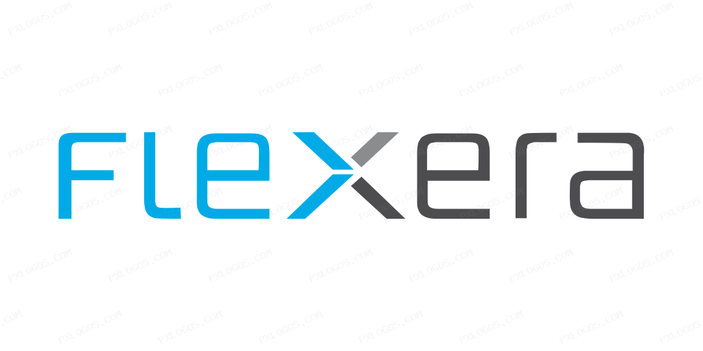 Flexera Wordmark Logo PNG with transparent background