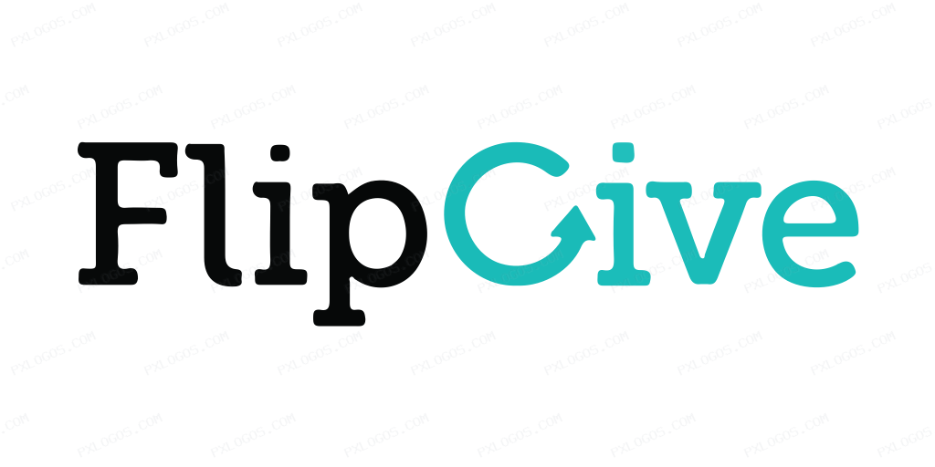 Flipgive Wordmark Logo PNG with transparent background