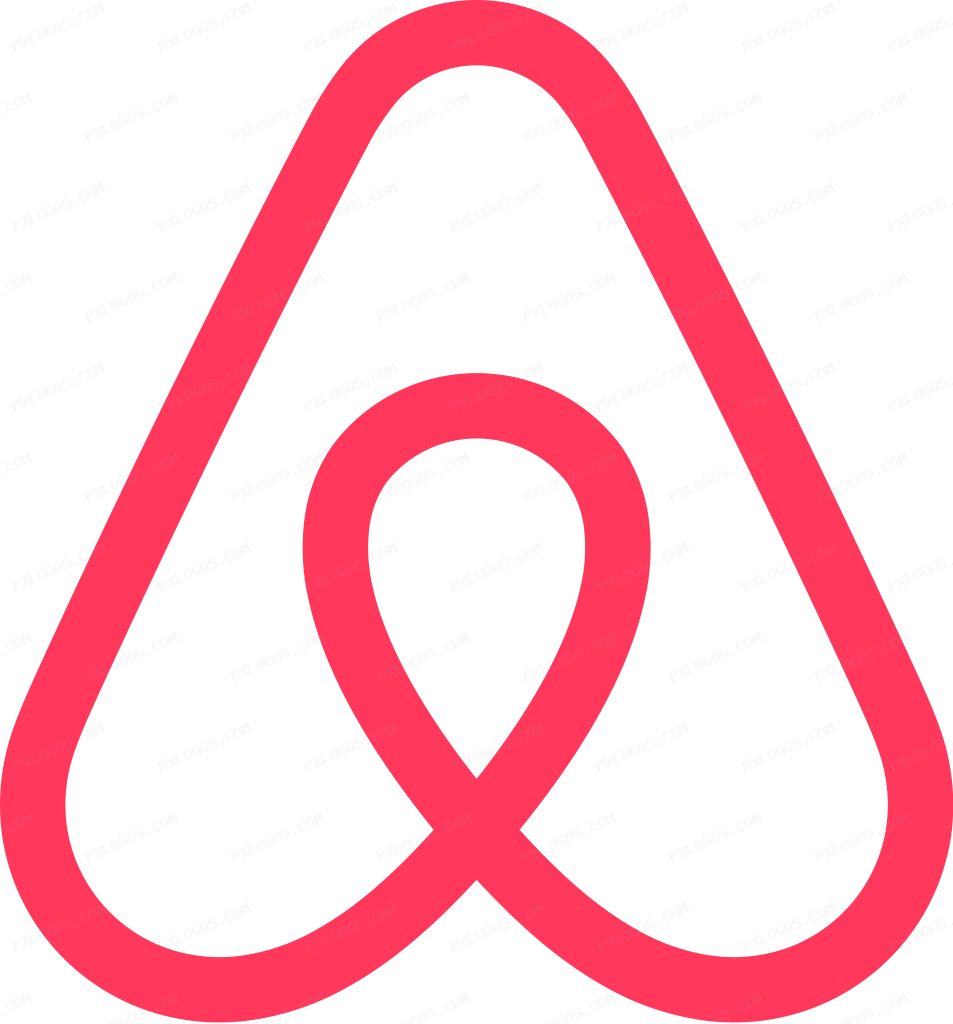 Airbnb Logo PNG with transparent background