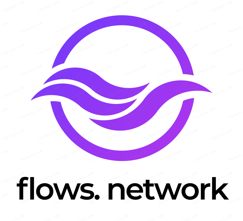 Flows Network Logo PNG with transparent background