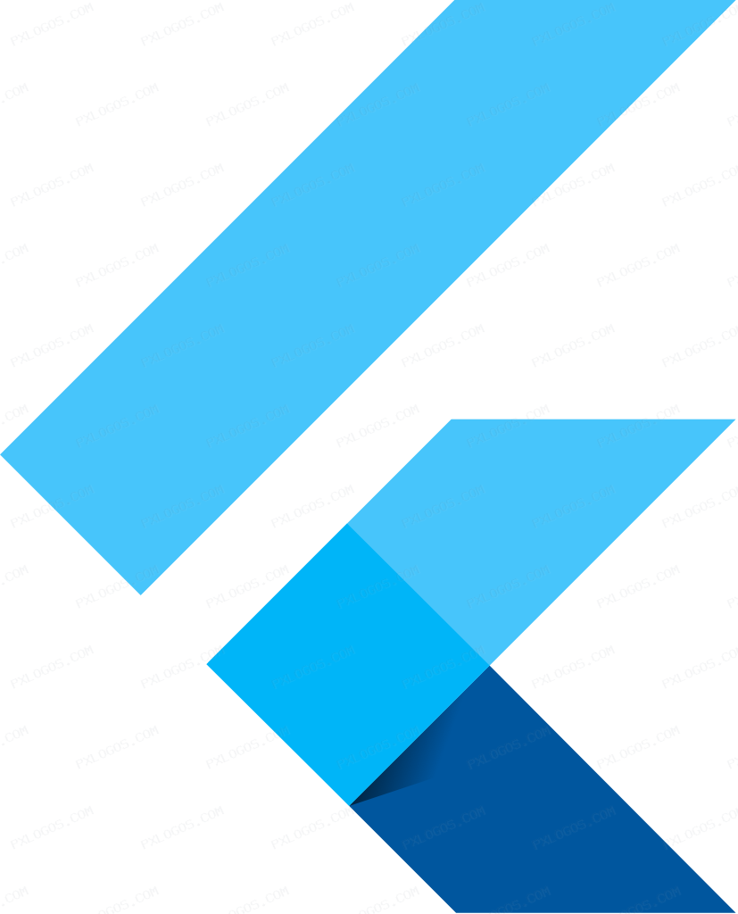 Flutter Logo PNG with transparent background