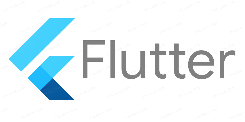 Flutterio Wordmark Logo PNG with transparent background