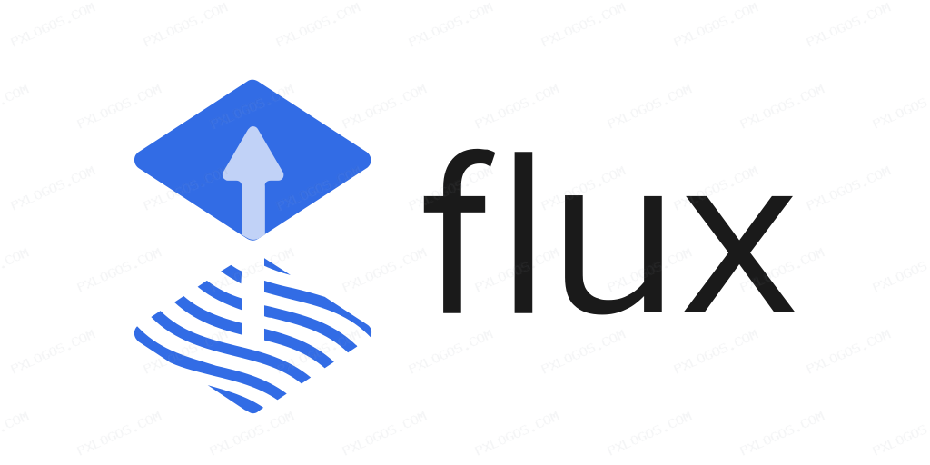 Fluxcdio Wordmark Logo PNG with transparent background