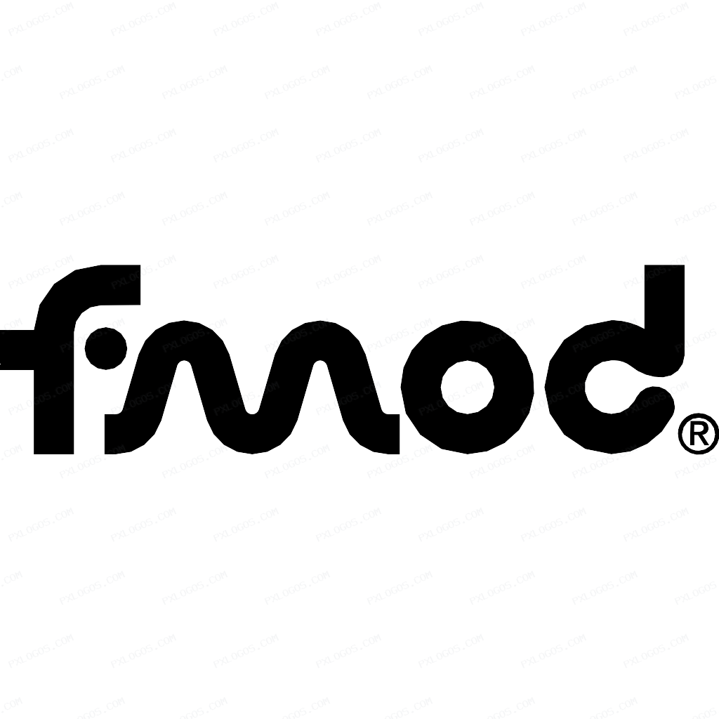 FMOD Logo PNG with transparent background
