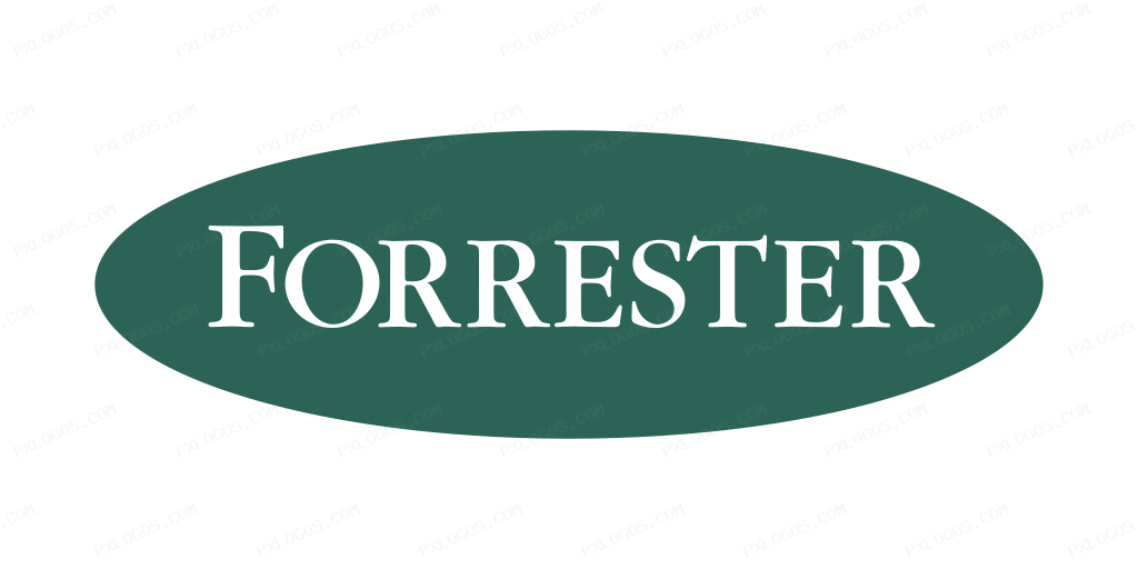 Forrester Wordmark Logo PNG with transparent background