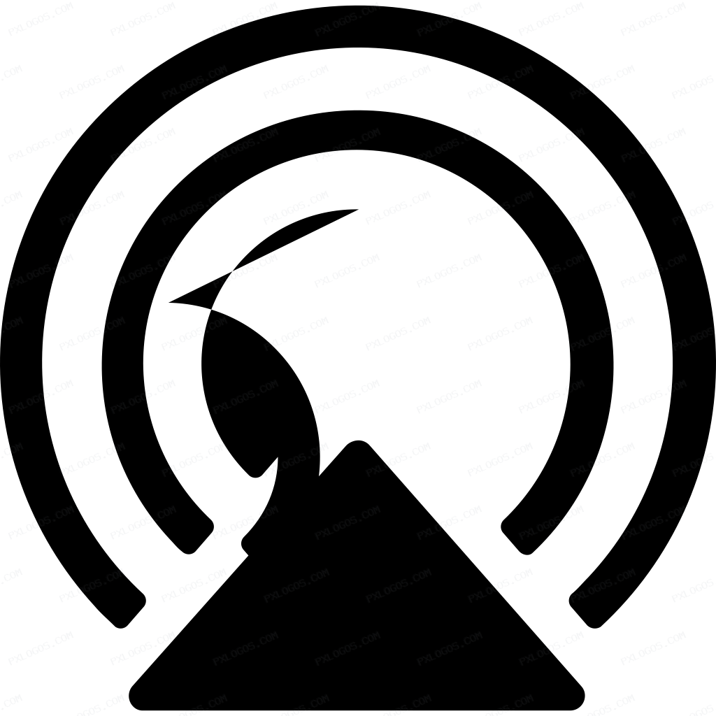 AirPlay Audio Logo PNG with transparent background