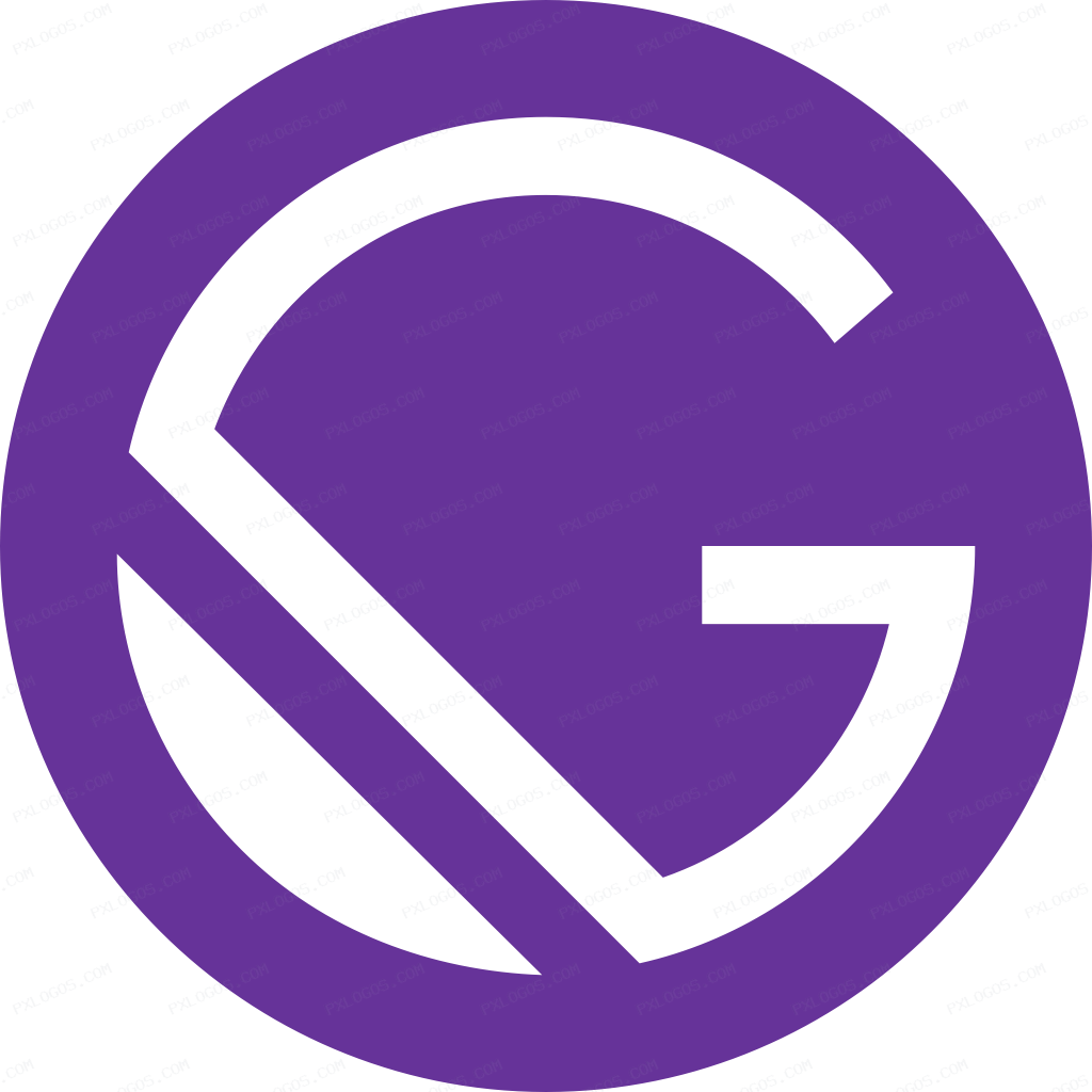 Gatsbyjs Logo PNG with transparent background