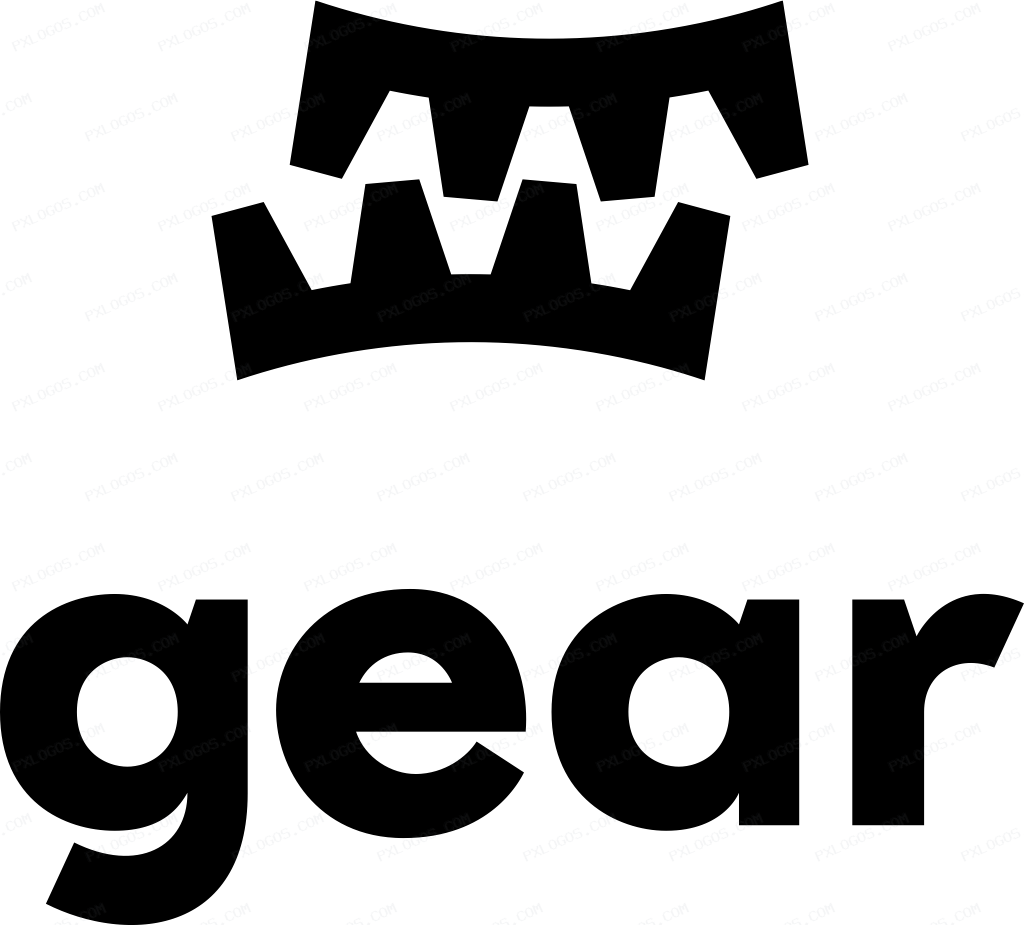 Gear Logo PNG with transparent background