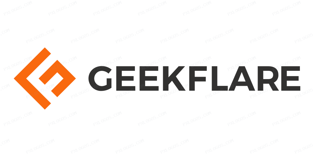 Geekflare Wordmark Logo PNG with transparent background