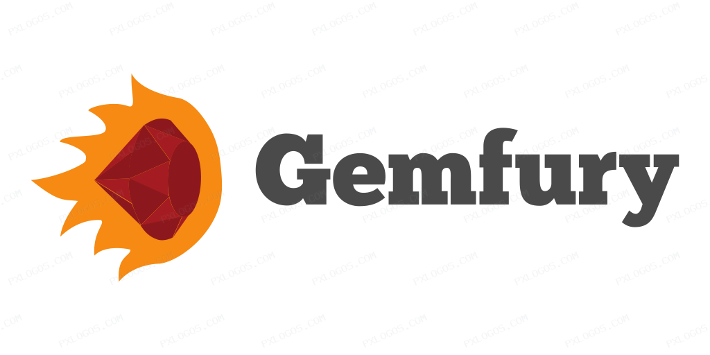 Gemfury Wordmark Logo PNG with transparent background