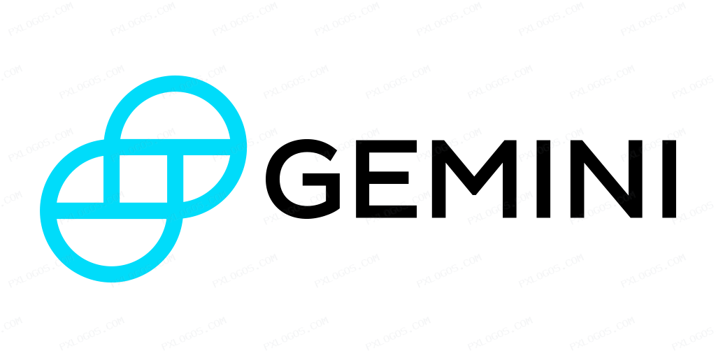 Gemini Wordmark Logo PNG with transparent background