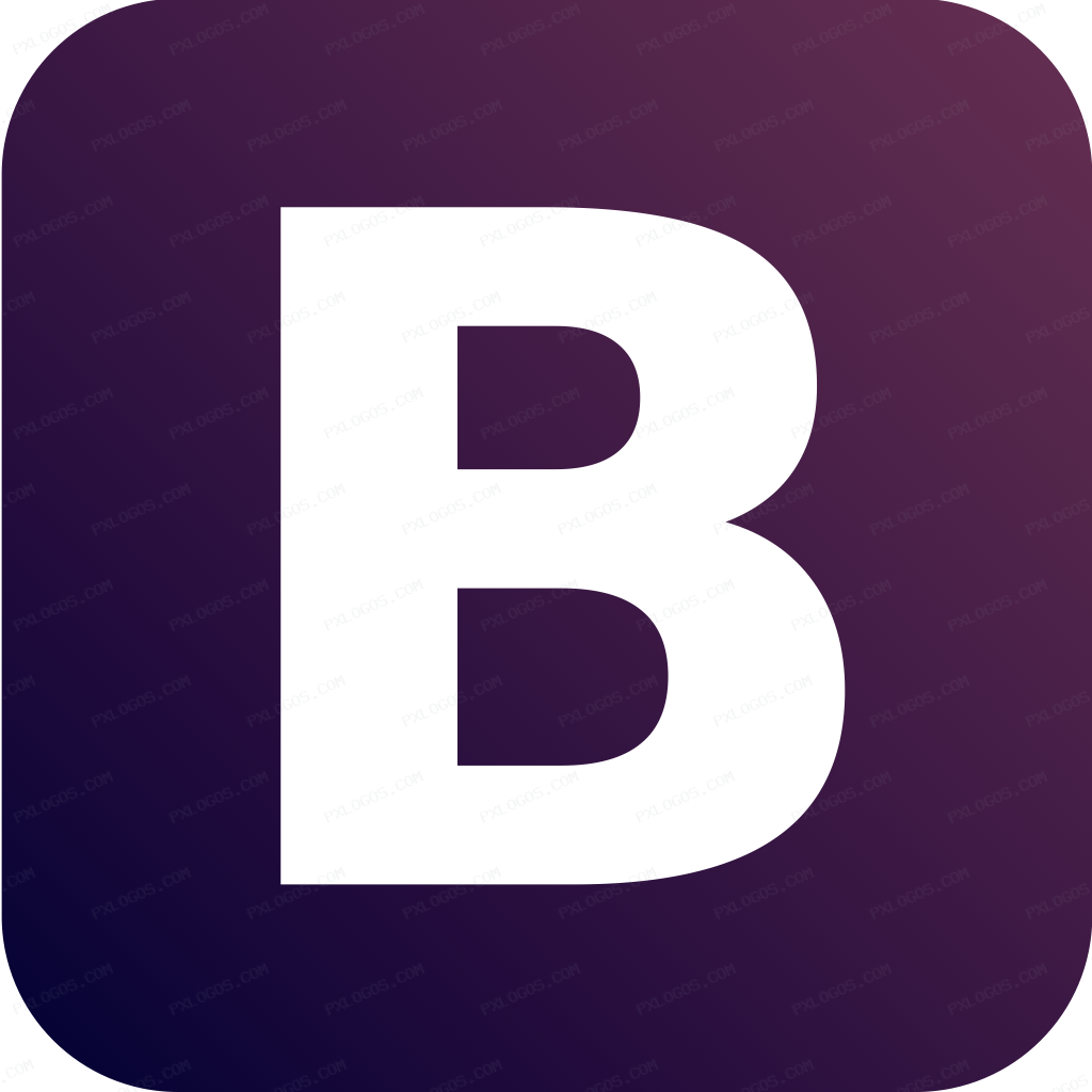 Getbootstrap Logo PNG with transparent background