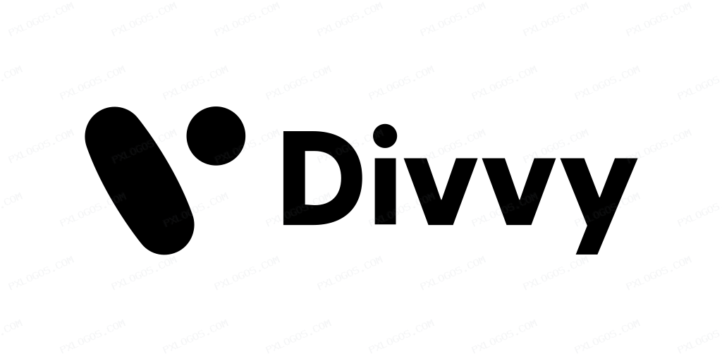 Getdivvy Wordmark Logo PNG with transparent background
