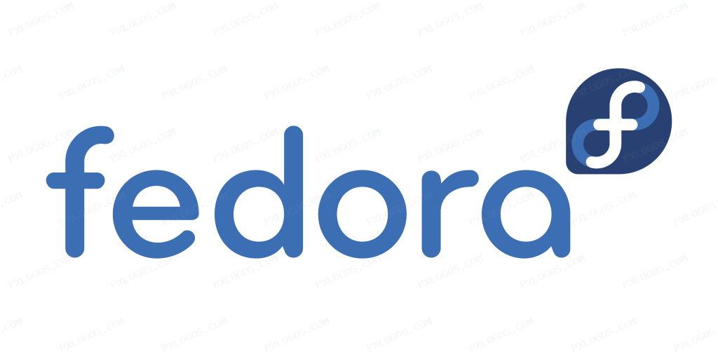 Getfedora Wordmark Logo PNG with transparent background