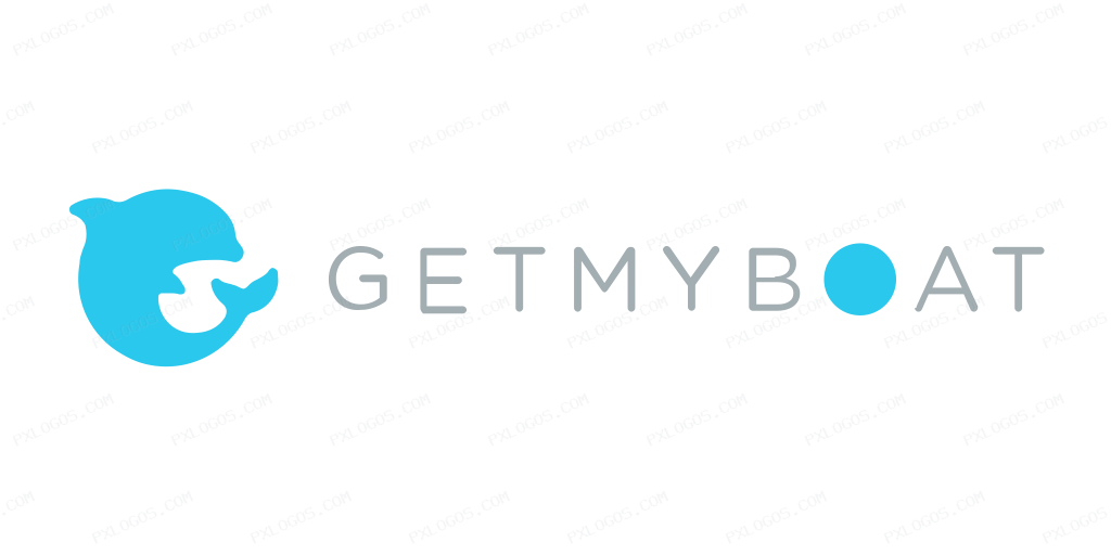 Getmyboat Wordmark Logo PNG with transparent background