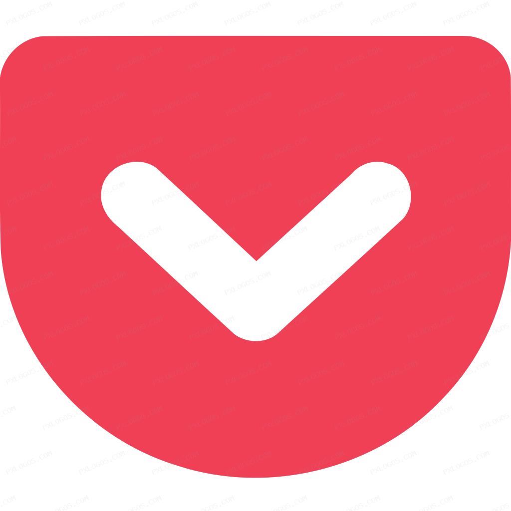 Getpocket Logo PNG with transparent background