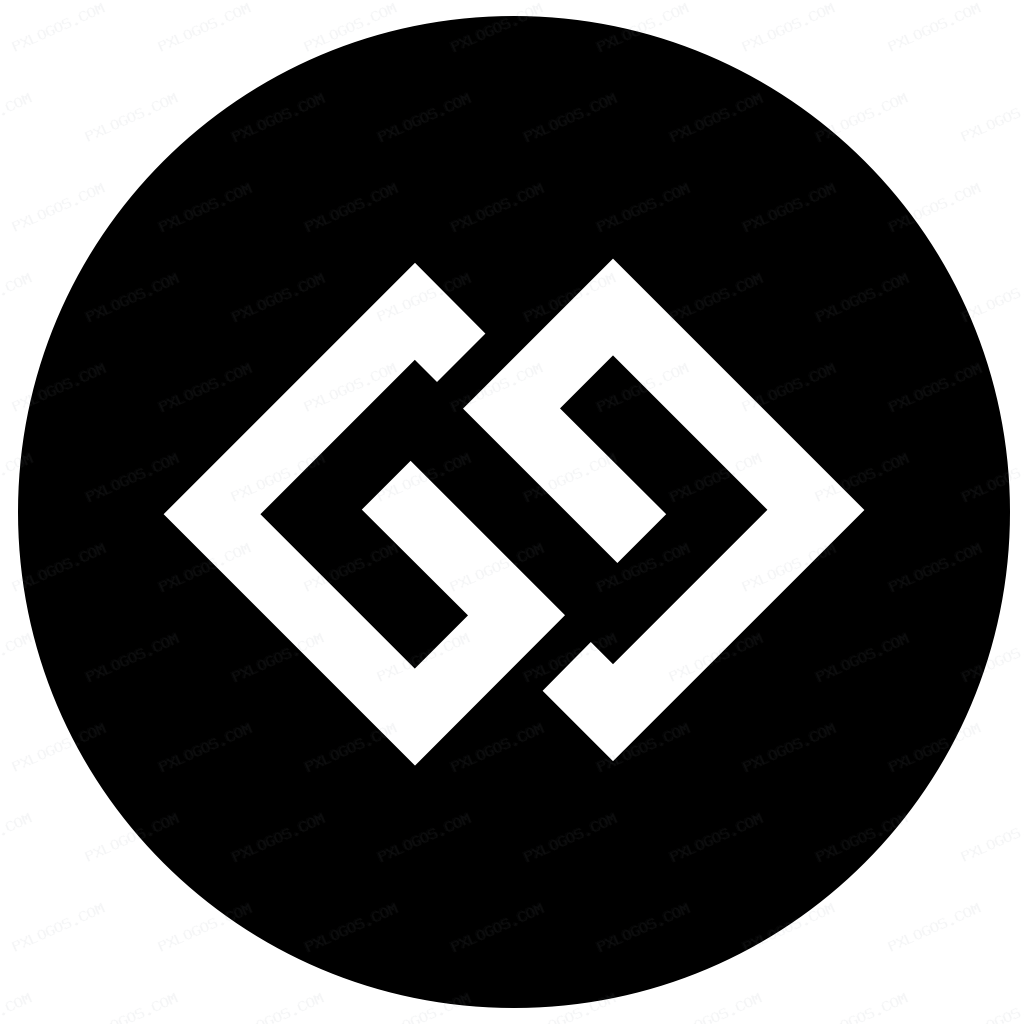 Gg Circle Logo PNG with transparent background