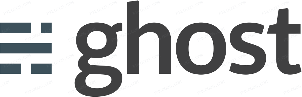 Ghost Logo PNG with transparent background