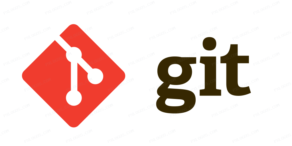 Git Scm Wordmark Logo PNG with transparent background