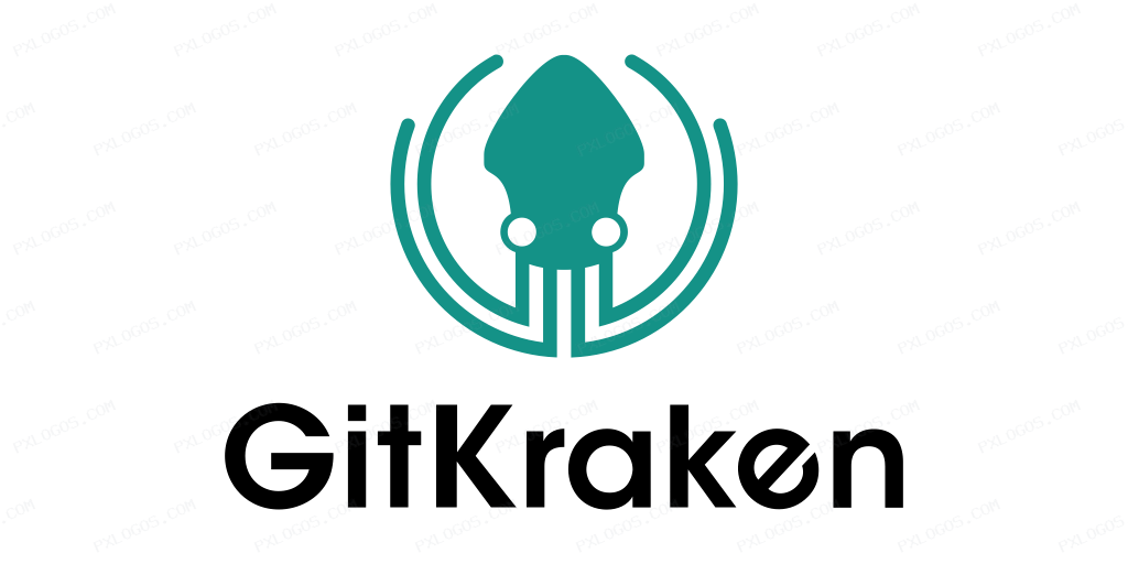 Gitkraken Wordmark Logo PNG with transparent background