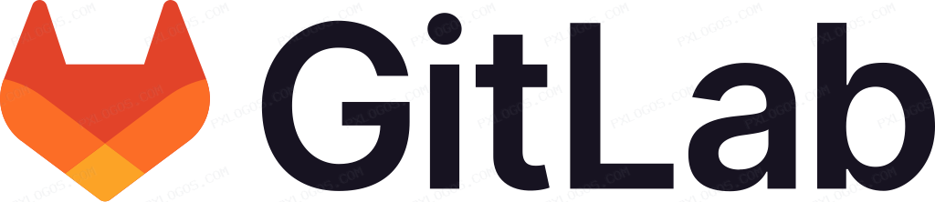 GitLab Wordmark Logo PNG with transparent background