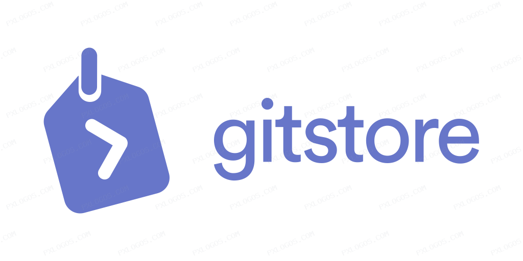 Gitstoreapp Wordmark Logo PNG with transparent background