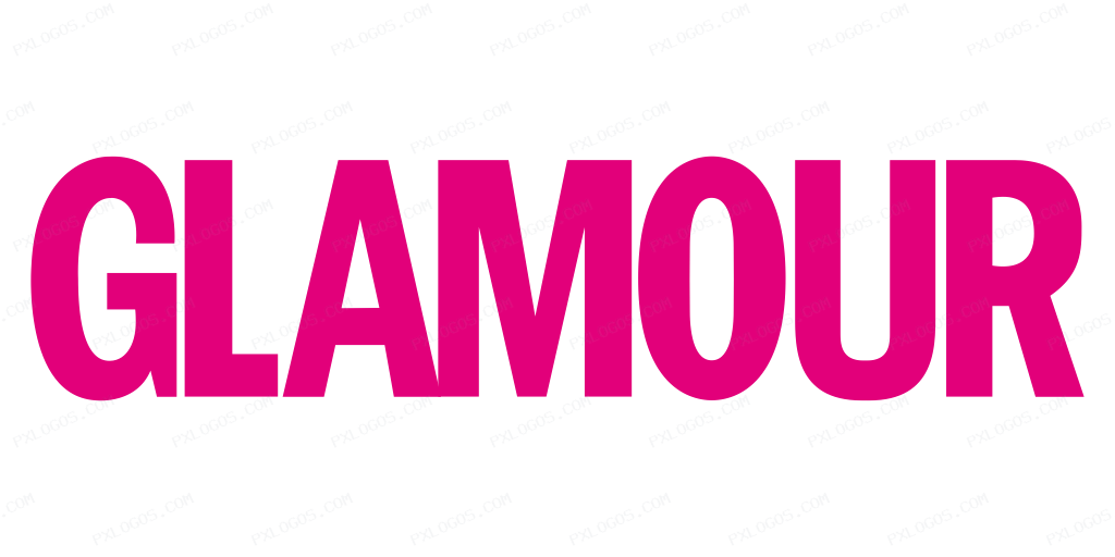 Glamour Wordmark Logo PNG with transparent background