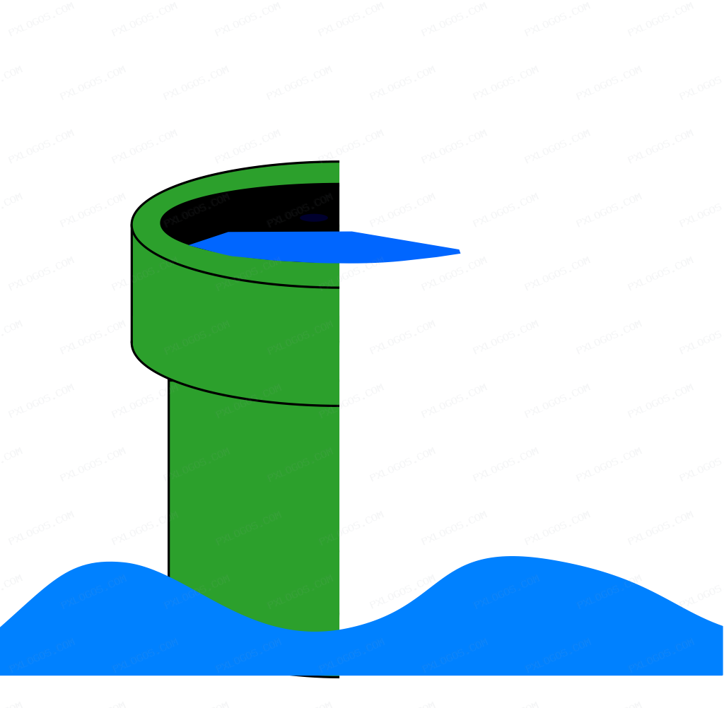 Gluetun Logo PNG with transparent background