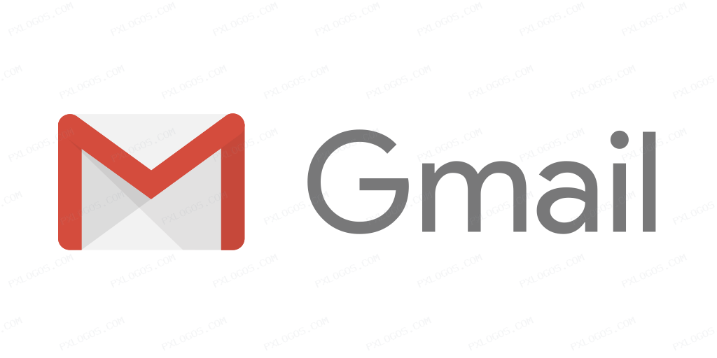 Gmail Wordmark Logo PNG with transparent background