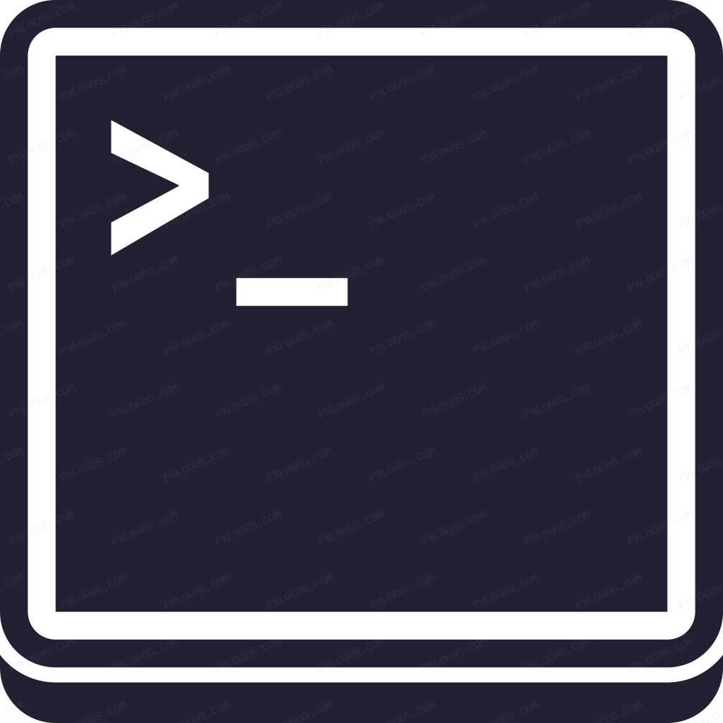 GNOME Terminal Logo PNG with transparent background
