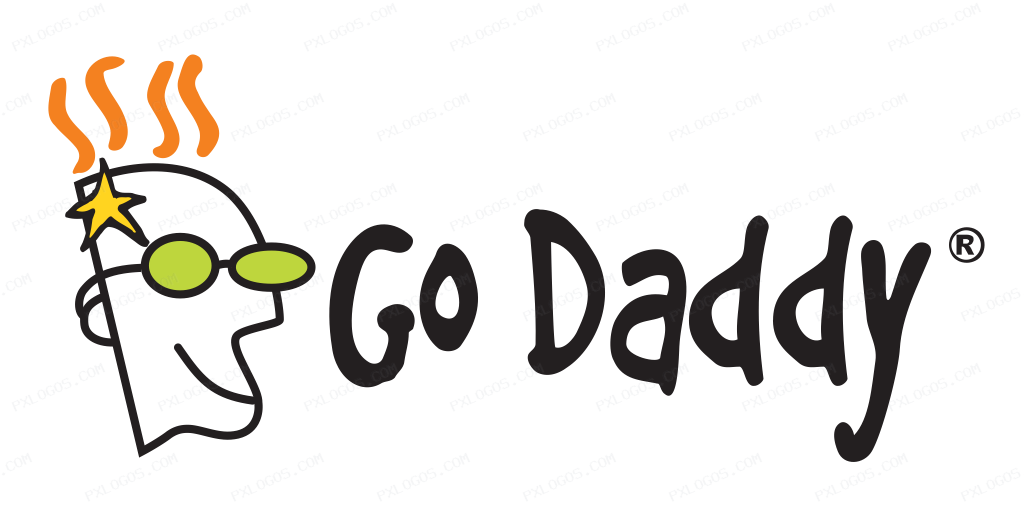 Godaddy Wordmark Logo PNG with transparent background