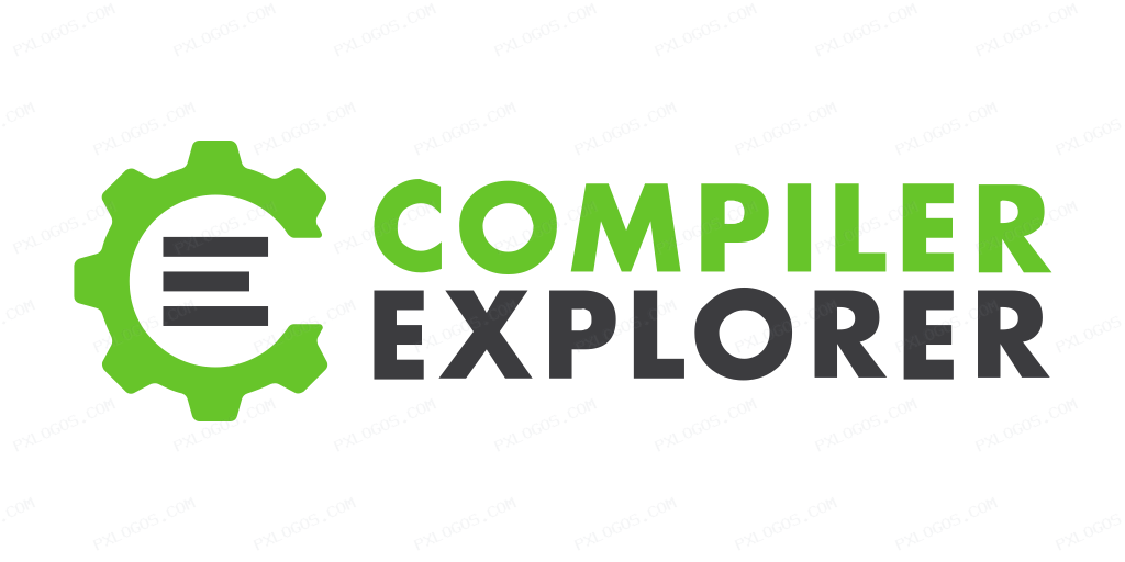 Godbolt Wordmark Logo PNG with transparent background