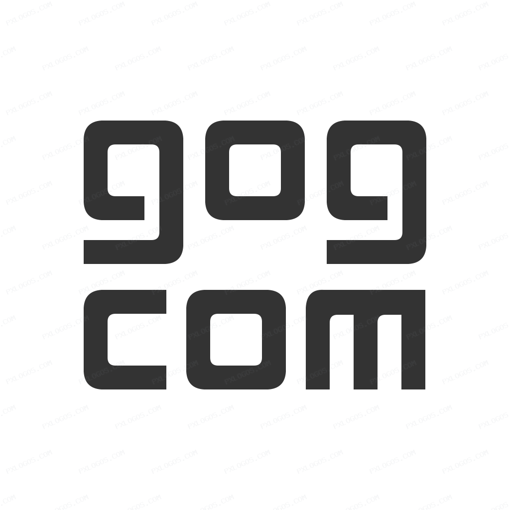 GOG.com Logo PNG with transparent background