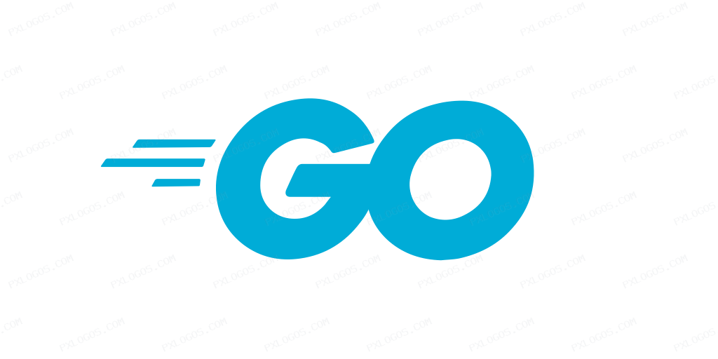 Golang Wordmark Logo PNG with transparent background