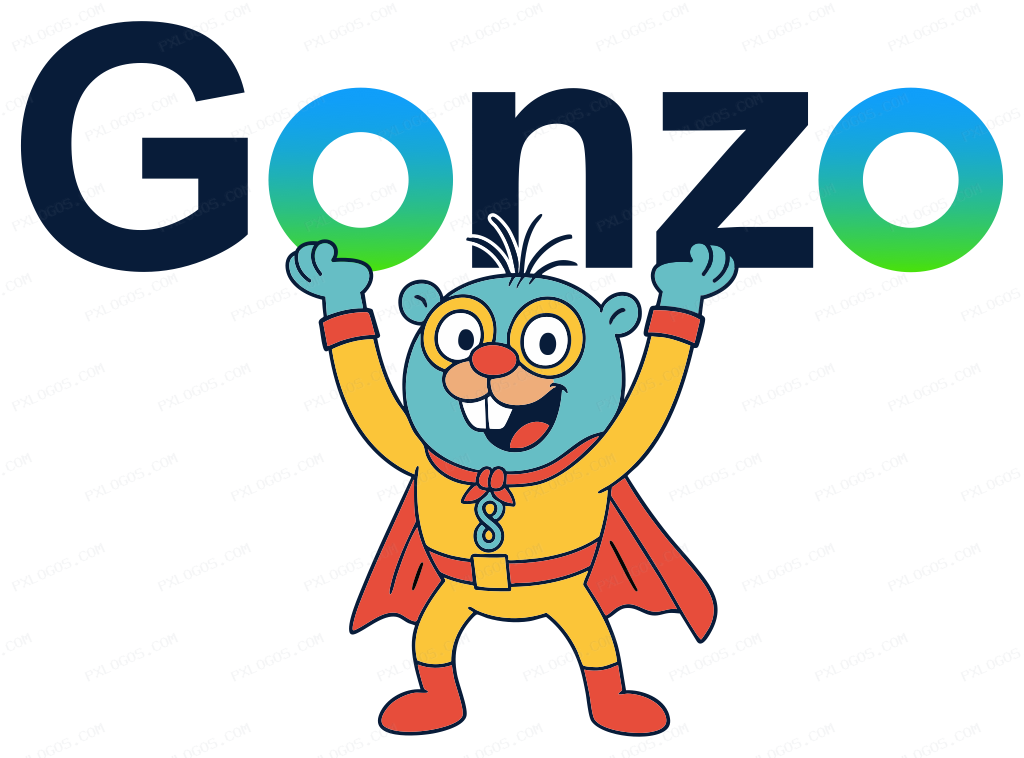 Gonzo Logo PNG with transparent background
