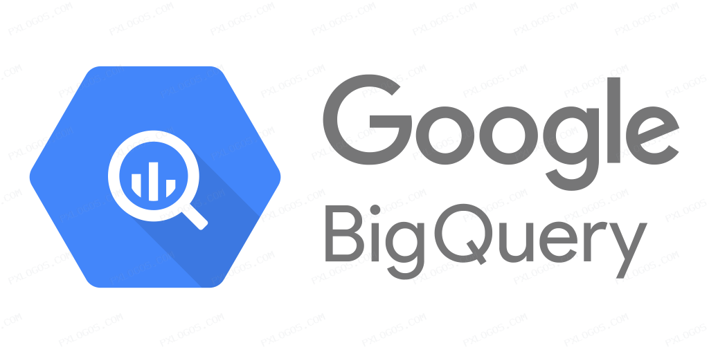 Google Bigquery Wordmark Logo PNG with transparent background