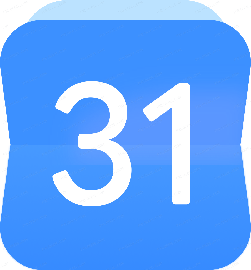 Google Calendar 2026 Logo PNG with transparent background