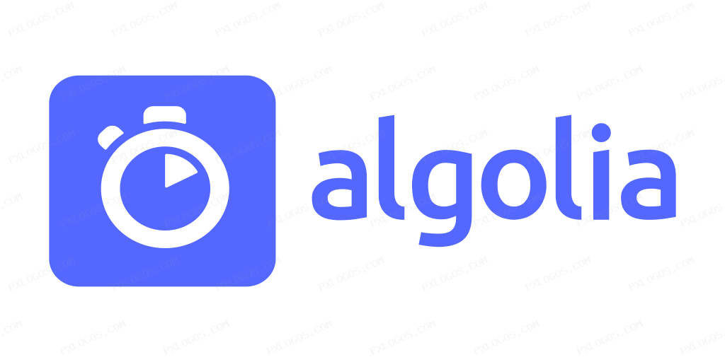 Algolia Wordmark Logo PNG with transparent background