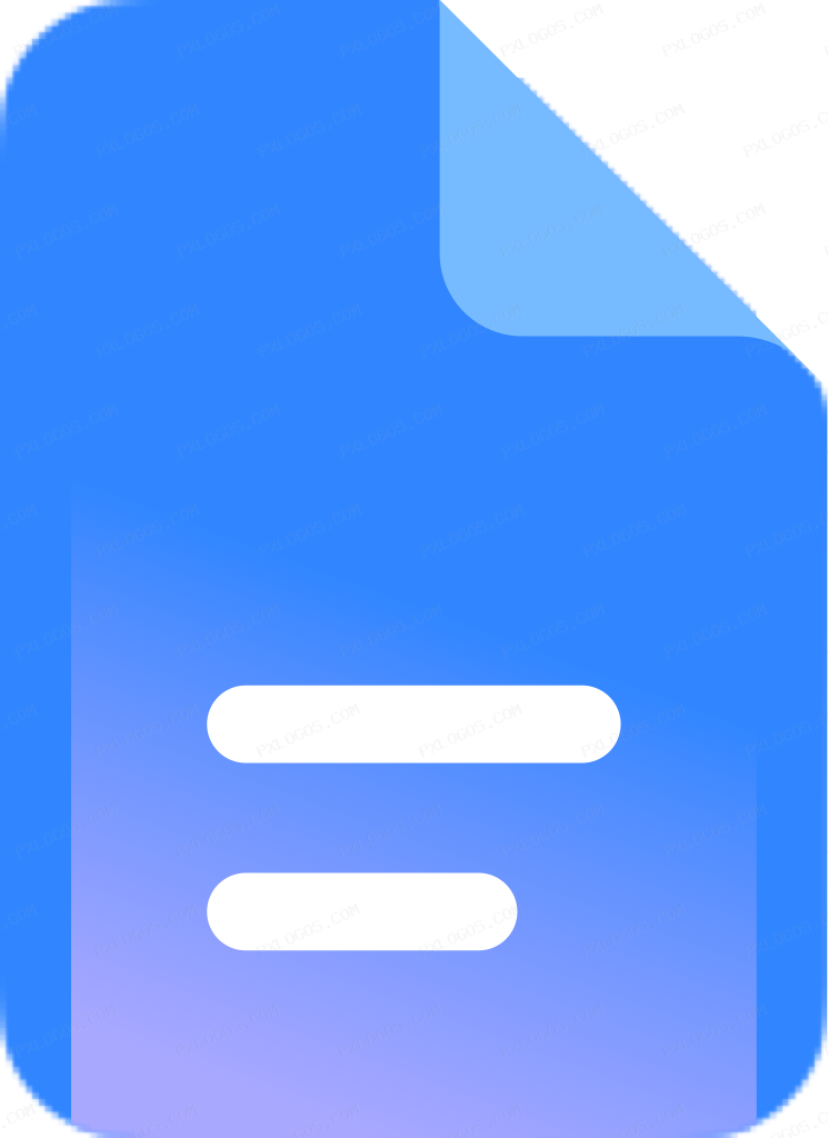 Google Docs 2026 Logo PNG with transparent background
