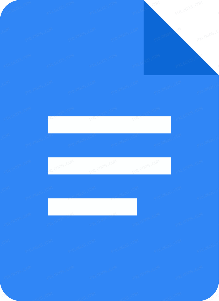 Google Docs Logo PNG with transparent background