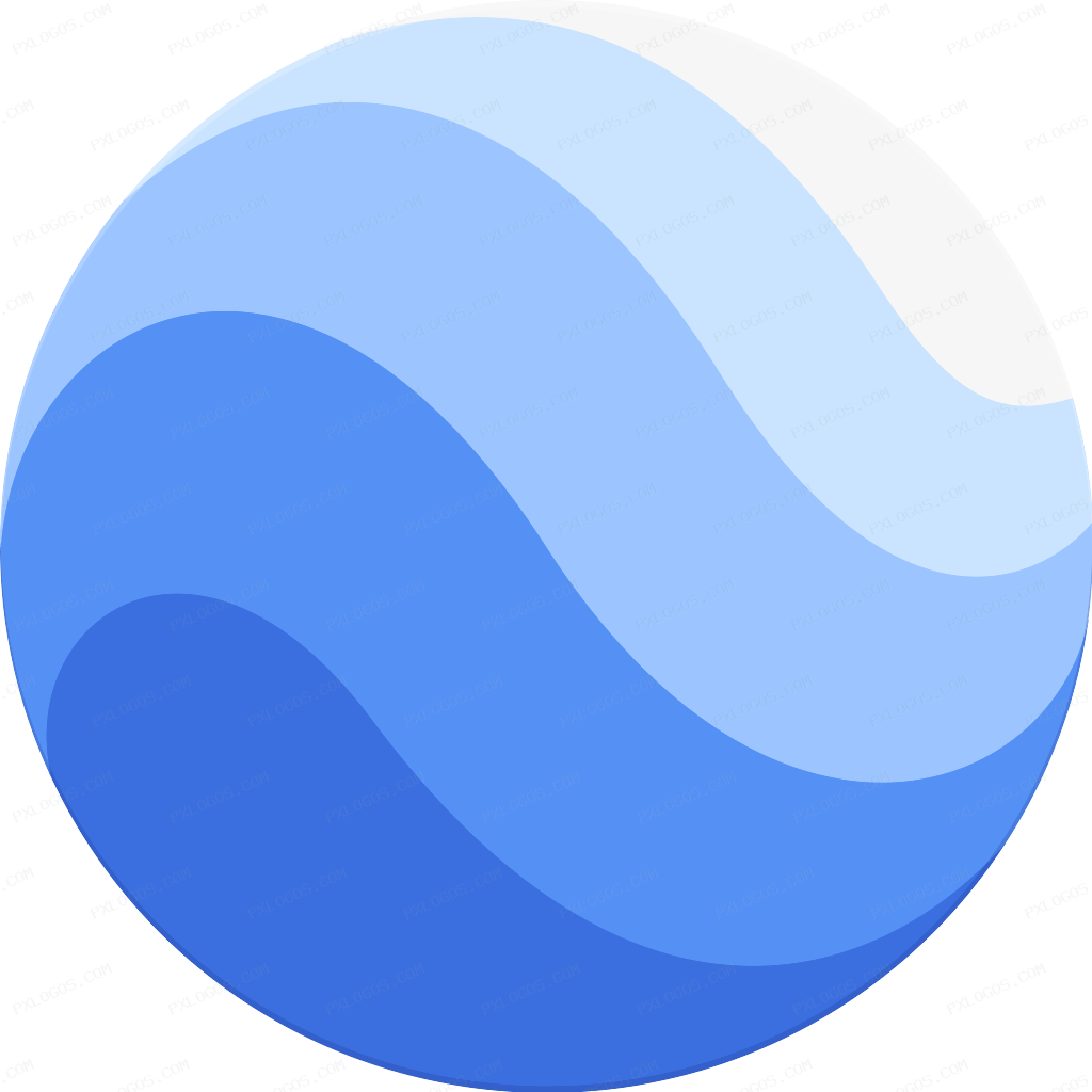 Google Earth Logo PNG with transparent background