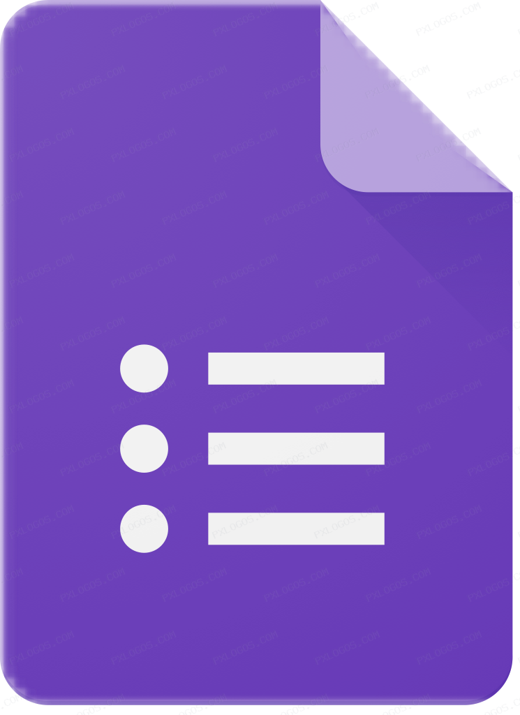 Google Forms Logo PNG with transparent background