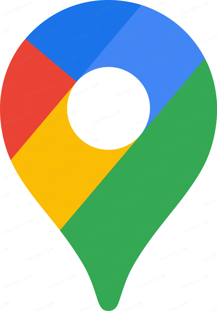Google Maps Logo PNG with transparent background